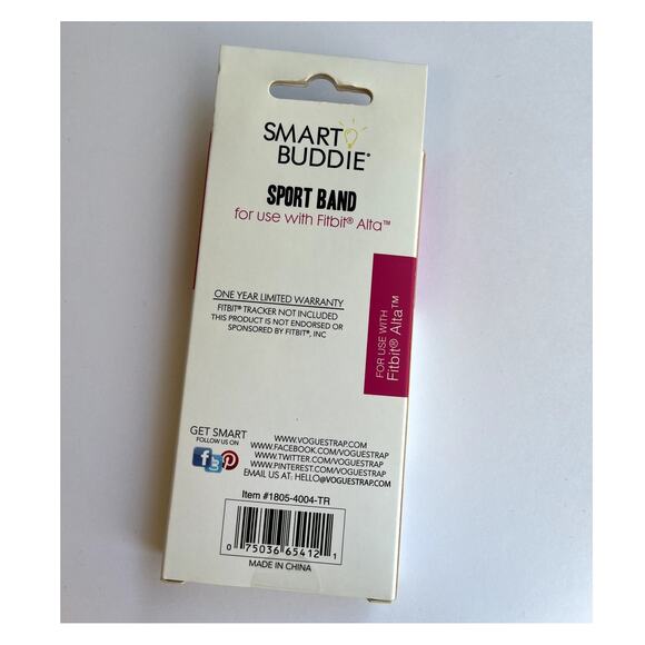 Smart Buddie Sport Band Green Fitbit Alta New - Picture 3 of 6